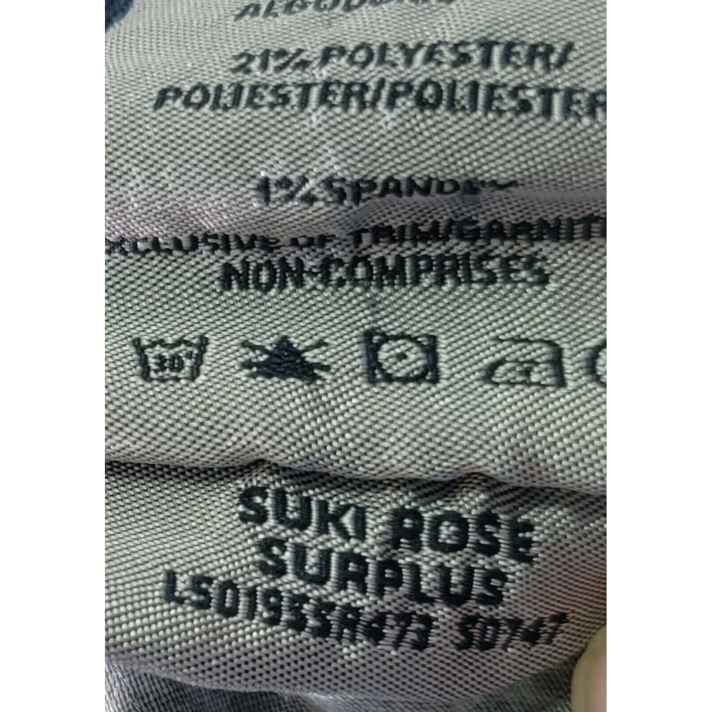 Silver Jeans Suki Rose Surplus Bermuda Shorts Women's Size 26 x 14 Blue Denim - Picture 7 of 14